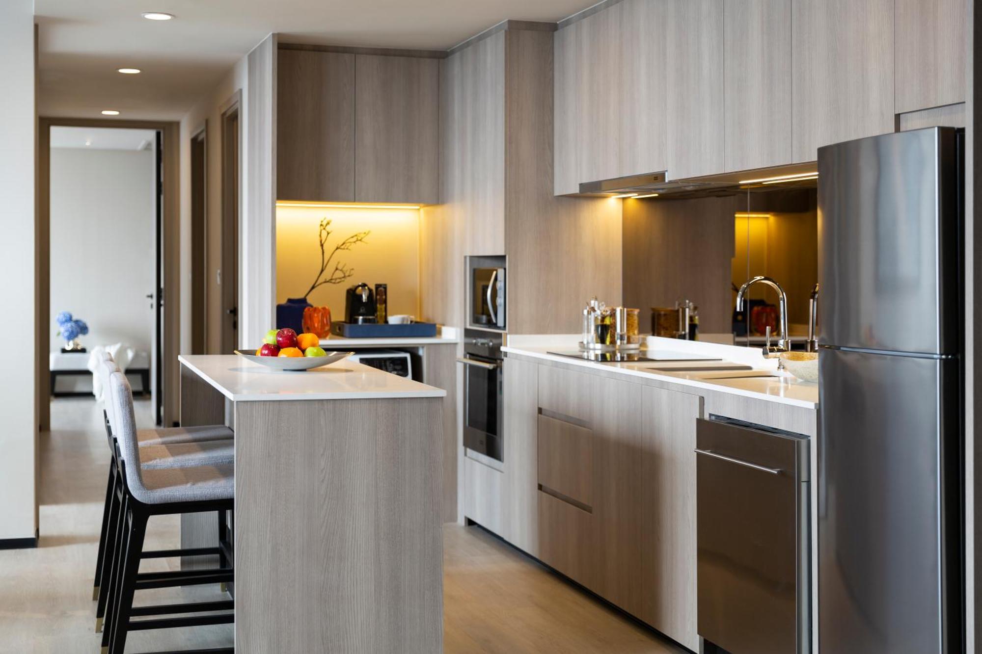 Ascott Thonglor Bangkok Hotel Exterior foto A kitchen in a condominium