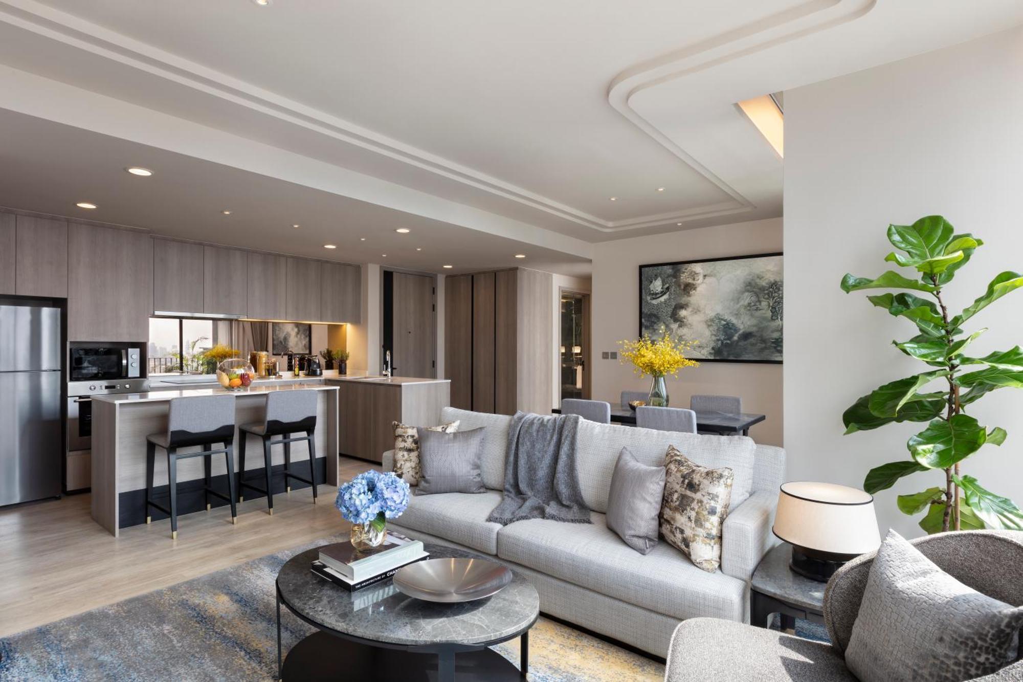 Ascott Thonglor Bangkok Hotel Exterior foto The interior of a typical apartment