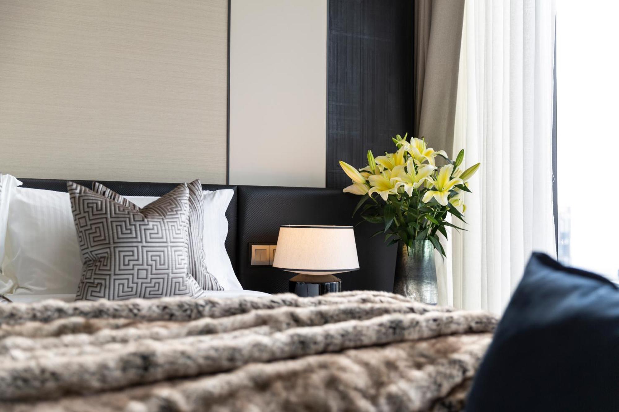 Ascott Thonglor Bangkok Hotel Exterior foto A bedroom at The Hari
