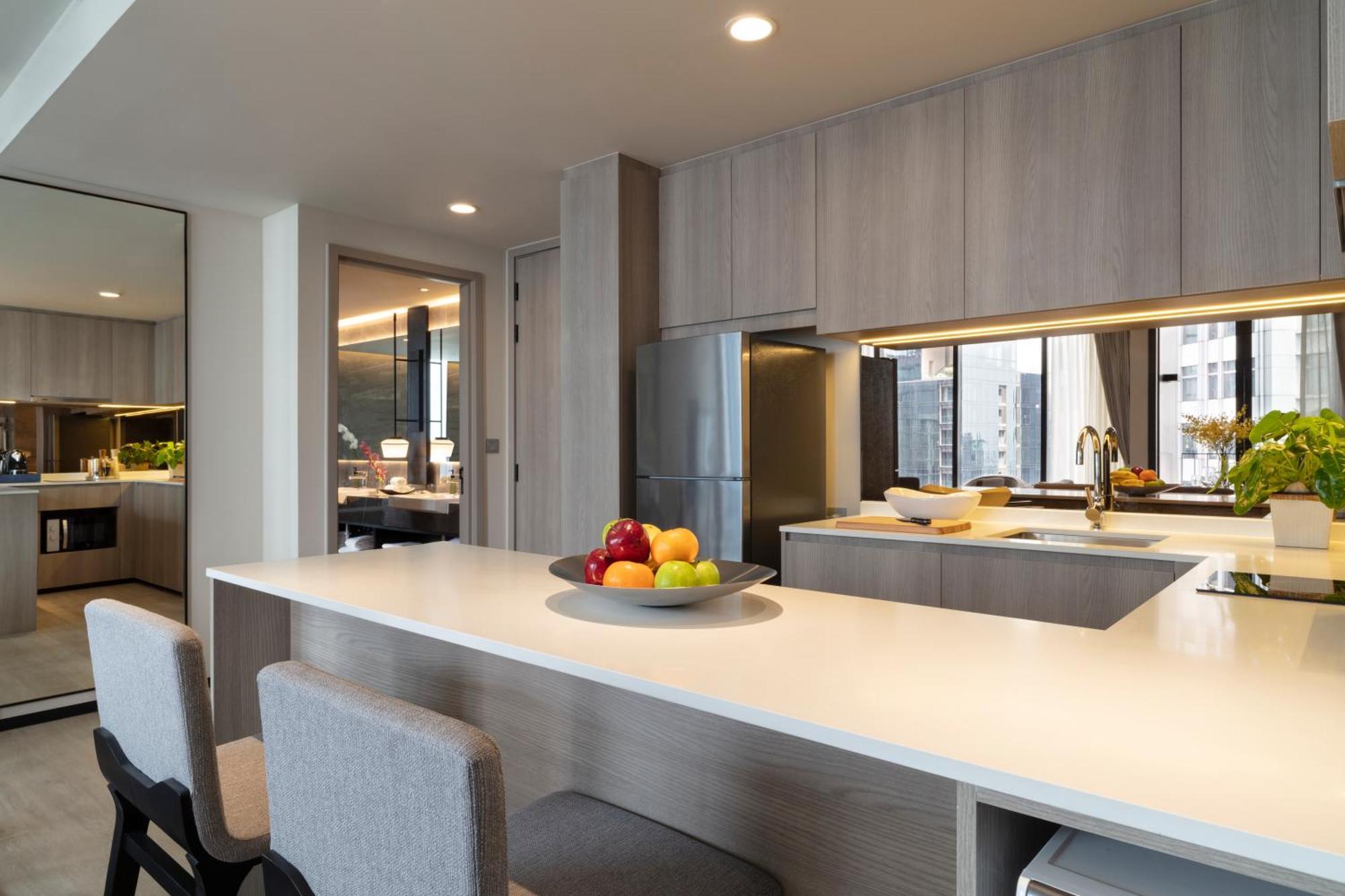 Ascott Thonglor Bangkok Hotel Exterior foto A kitchen in a condominium