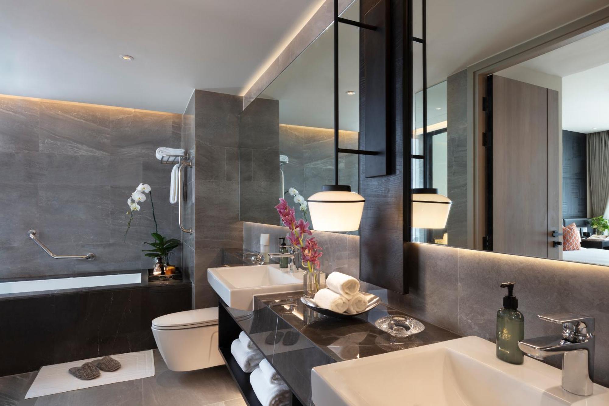 Ascott Thonglor Bangkok Hotel Exterior foto Bathroom