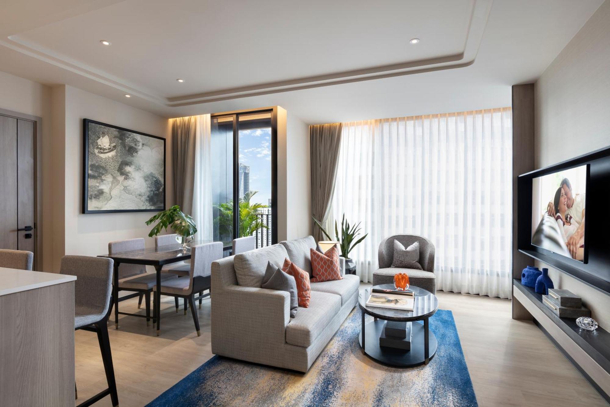 Ascott Thonglor Bangkok Hotel Exterior foto Living room