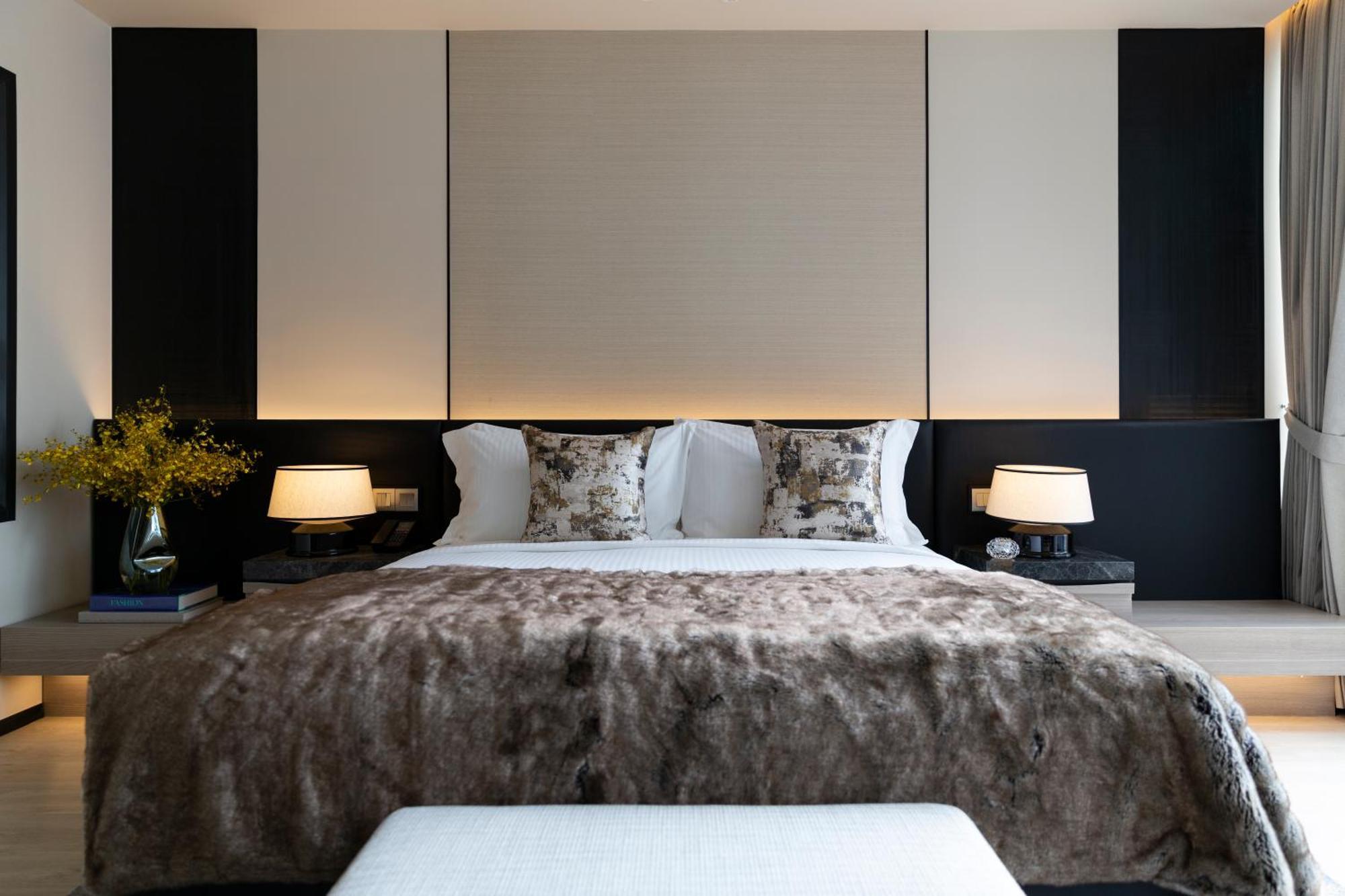 Ascott Thonglor Bangkok Hotel Exterior foto A bedroom at The Hari
