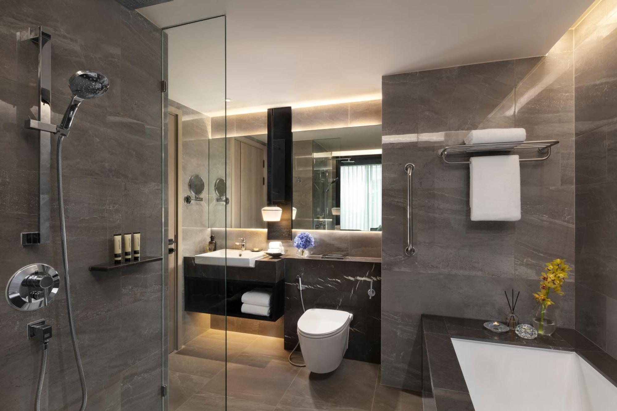 Ascott Thonglor Bangkok Hotel Exterior foto Bathroom